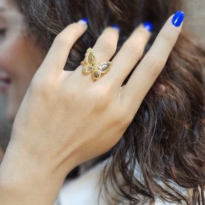 انگشتر پروانه کوچک